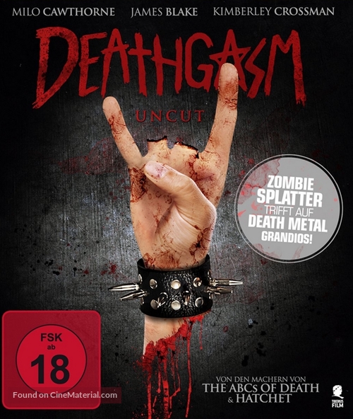 Deathgasm - German Blu-Ray movie cover