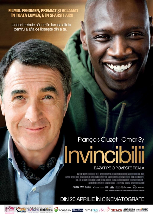 Intouchables - Romanian Movie Poster