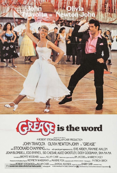 Grease - British Movie Poster