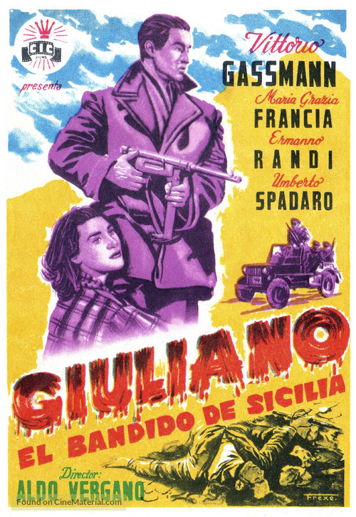 I fuorilegge - Spanish Movie Poster