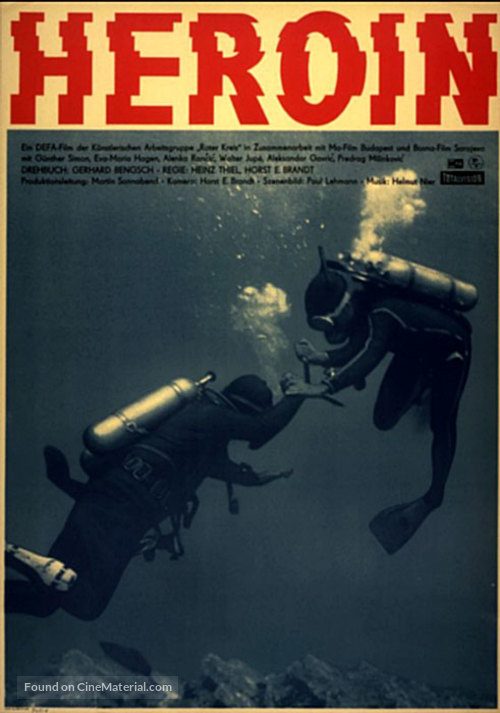 Heroin - German Movie Poster
