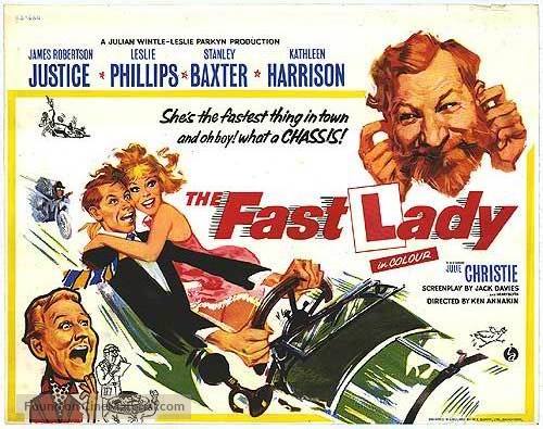 The Fast Lady - British Movie Poster