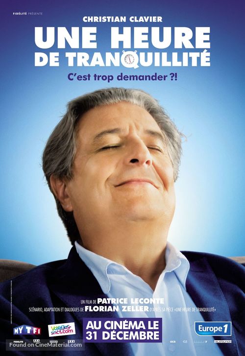 Une heure de tranquillit&eacute; - French Movie Poster