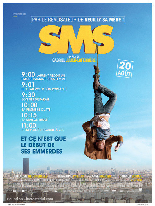 SMS - French Movie Poster