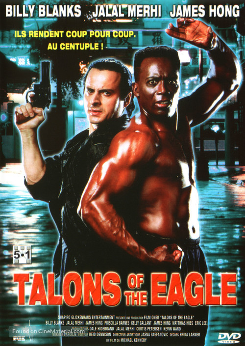 Talons of the Eagle - French DVD movie cover