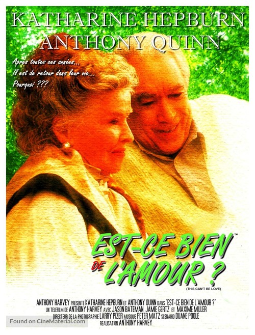 This Can&#039;t Be Love - French Movie Cover