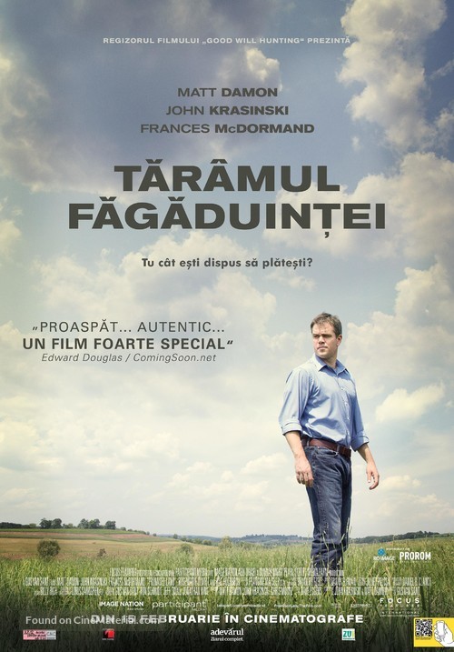Promised Land - Romanian Movie Poster