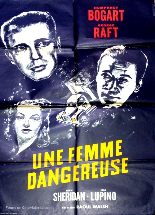They Drive by Night - French Movie Poster