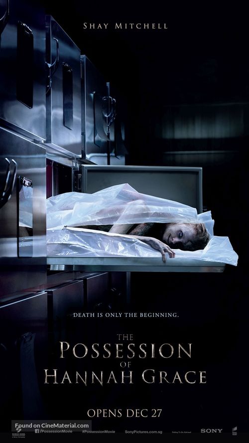 The Possession of Hannah Grace - Singaporean Movie Poster