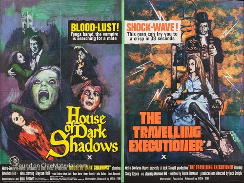 House of Dark Shadows - British Combo movie poster