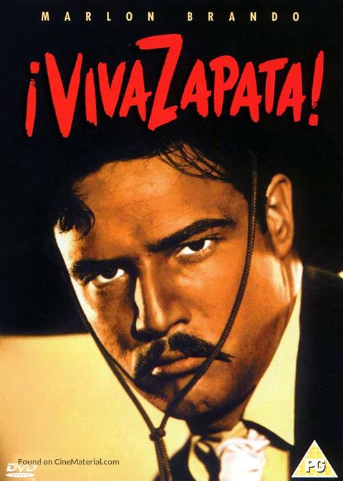 Viva Zapata! - British DVD movie cover