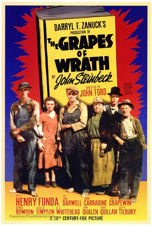 The Grapes of Wrath - Movie Poster