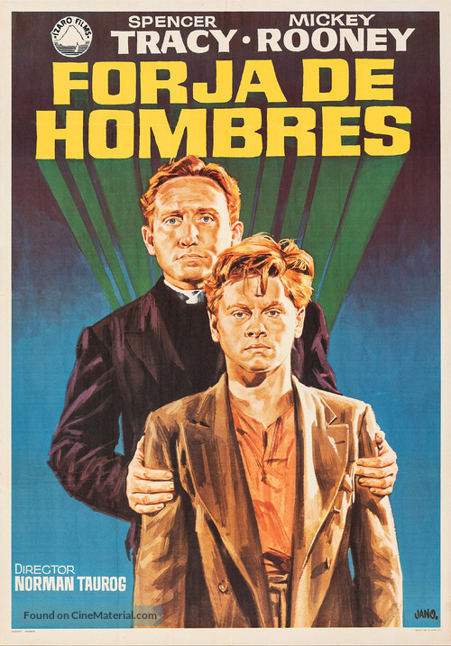 Boys Town - Spanish Movie Poster