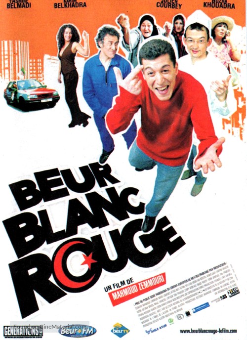 Beur blanc rouge - French Movie Poster