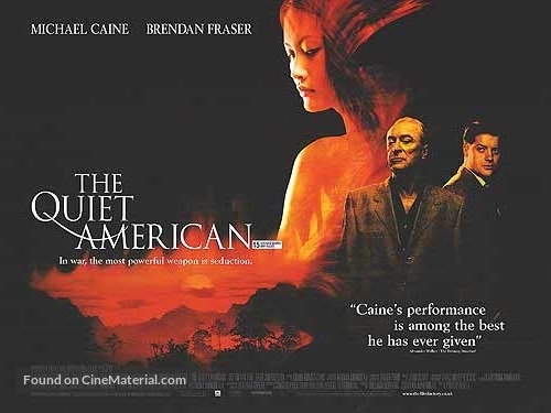 The Quiet American - British Movie Poster