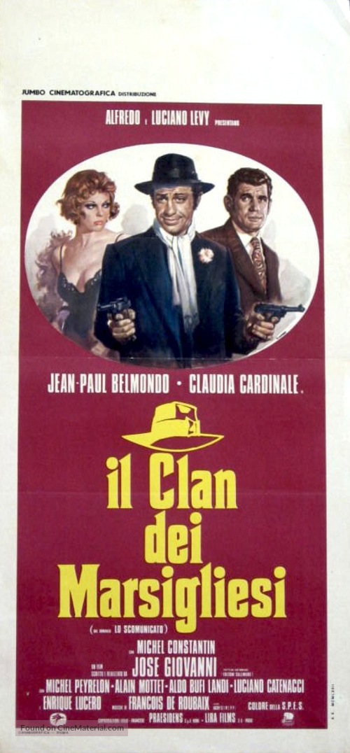La scoumoune - Italian Movie Poster