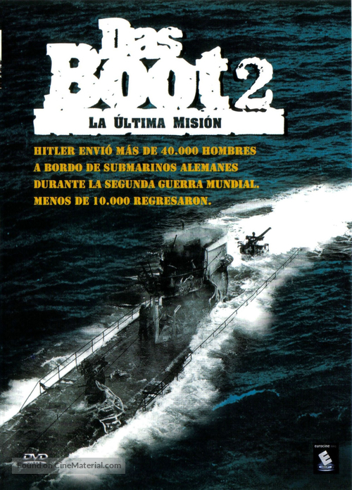 Das letzte U-Boot - Spanish Movie Cover