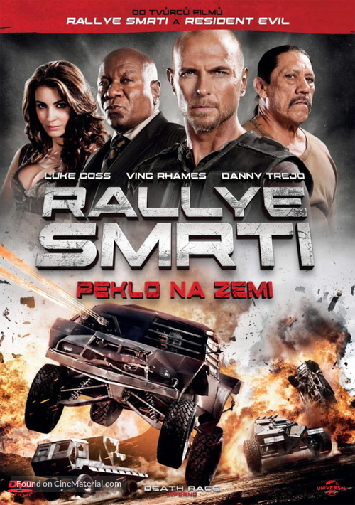 Death Race: Inferno - Czech DVD movie cover