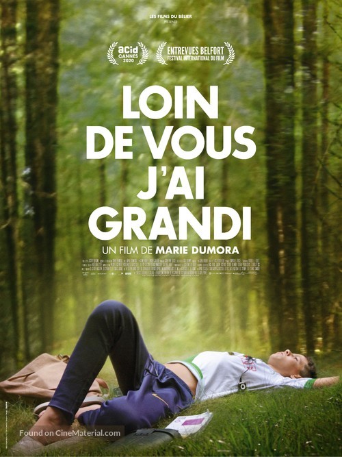 Loin de vous j&#039;ai grandi - French Movie Poster