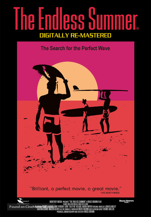 The Endless Summer - Re-release movie poster