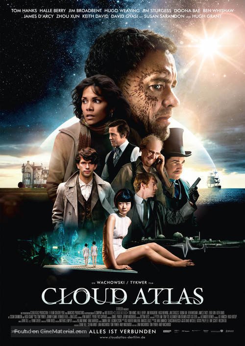 Cloud Atlas - German Movie Poster