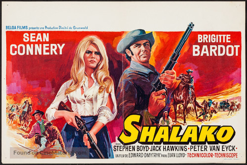 Shalako - Belgian Movie Poster