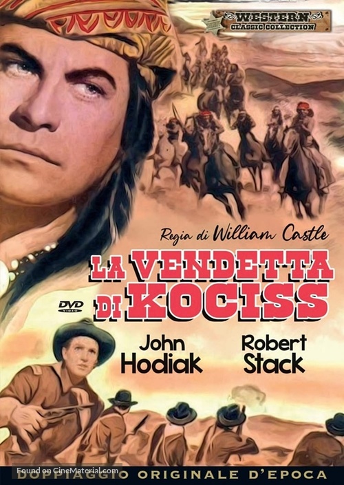 Conquest of Cochise - Italian DVD movie cover