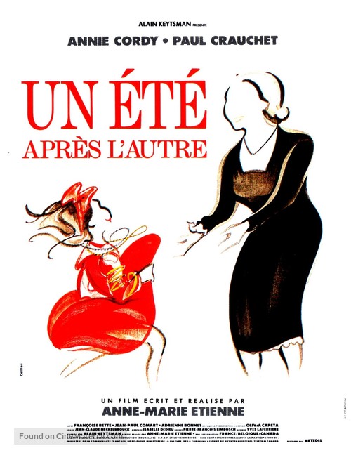 Un &eacute;t&eacute; apr&egrave;s l&#039;autre - French Movie Poster