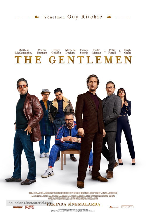 The Gentlemen - Turkish Movie Poster