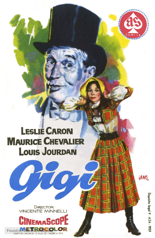 Gigi - Spanish Movie Poster