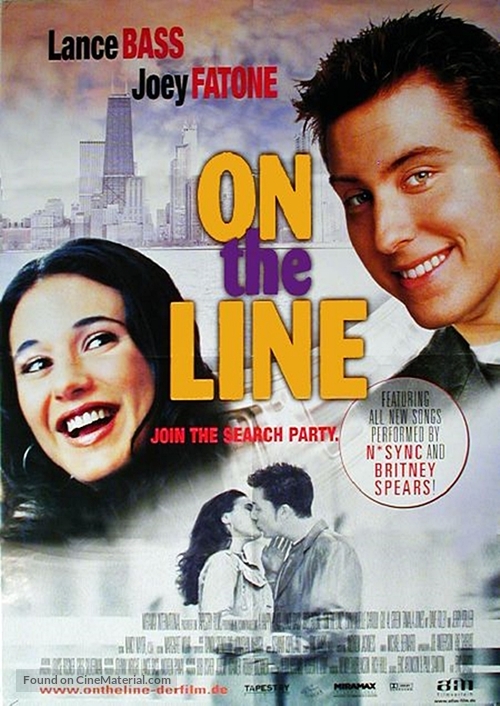 On the Line - German Movie Poster