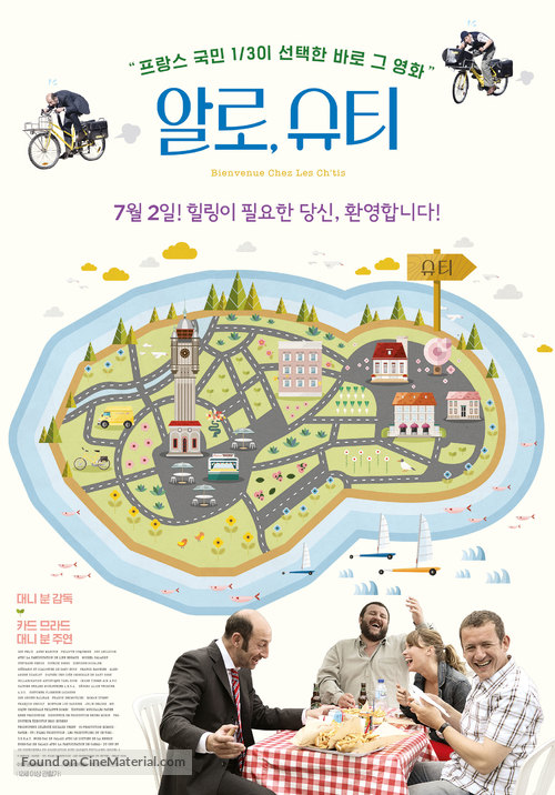 Bienvenue chez les Ch&#039;tis - South Korean Movie Poster
