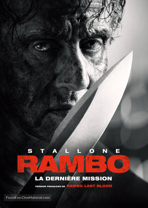 Rambo: Last Blood - Canadian DVD movie cover