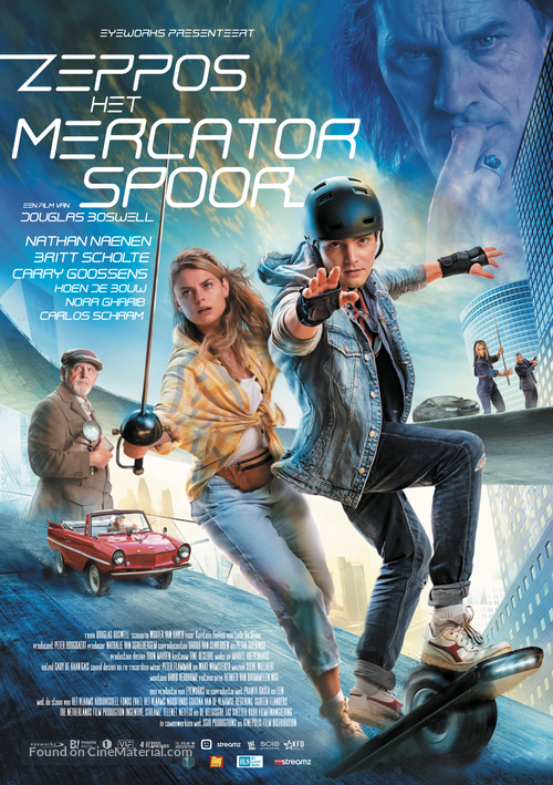 Zeppos Het Mercatorspoor - Belgian Movie Poster