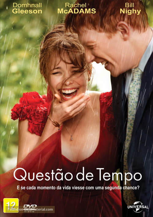 About Time - Brazilian DVD movie cover