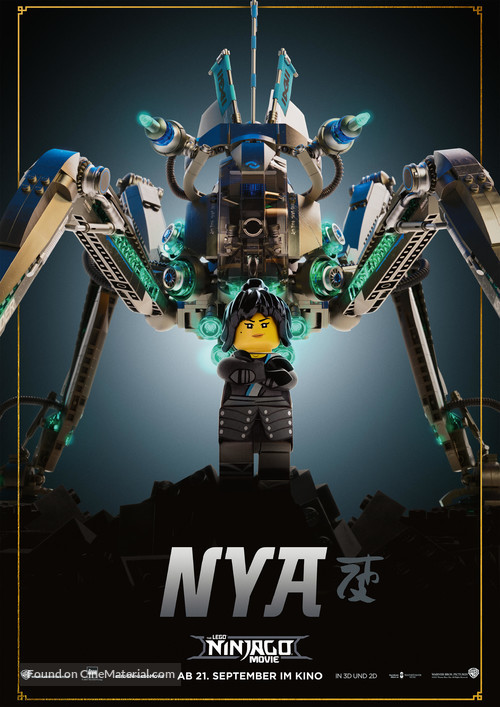 The Lego Ninjago Movie - German Movie Poster