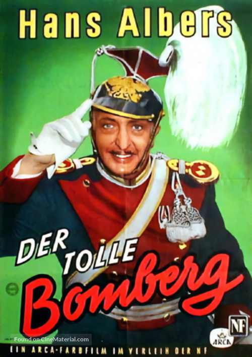 Der tolle Bomberg - German Movie Cover