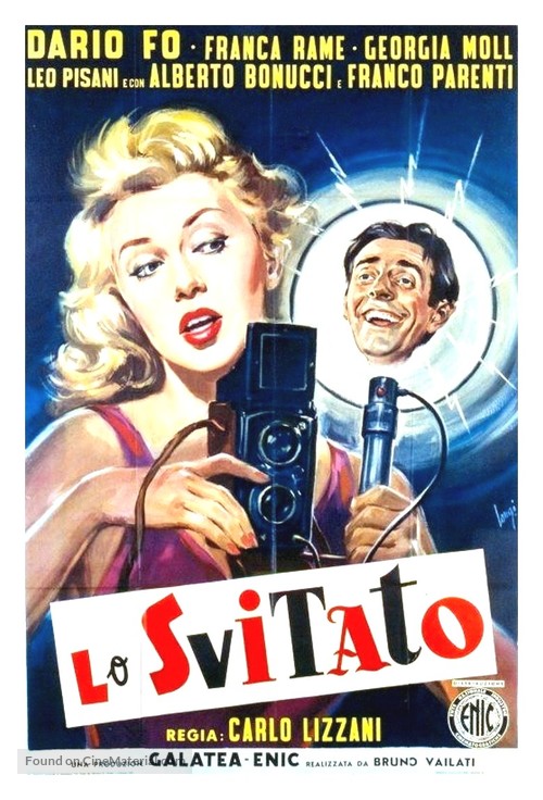 Lo svitato - Italian Movie Poster