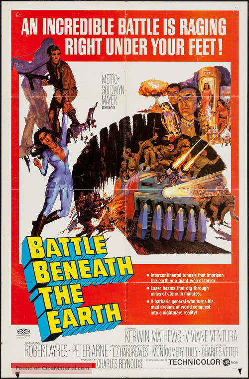 Battle Beneath the Earth - Movie Poster