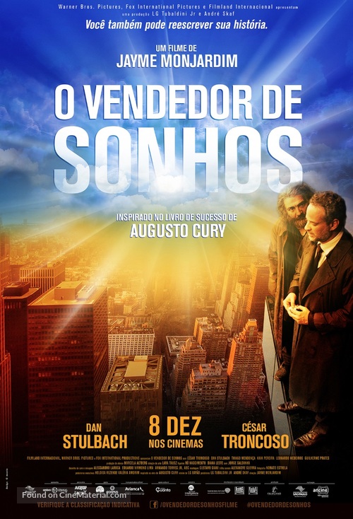 O Vendedor de Sonhos - Brazilian Movie Poster