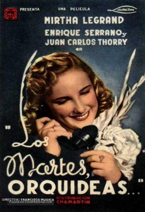 Los martes orqu&iacute;deas - Argentinian Movie Poster