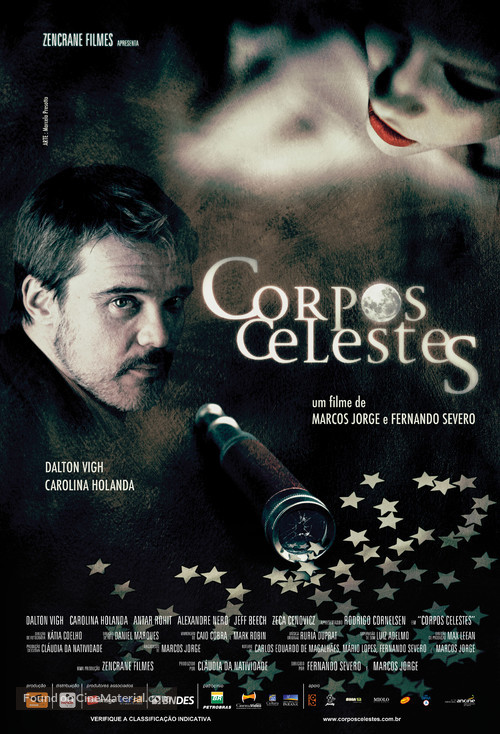 Corpos Celestes - Brazilian Movie Poster