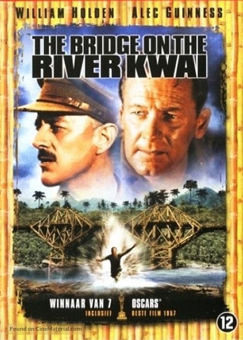 The Bridge on the River Kwai - Belgian Movie Cover