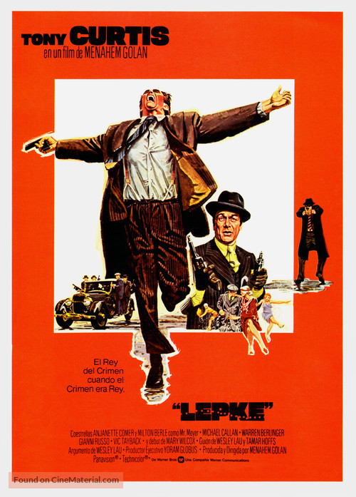 Lepke - Spanish Movie Poster