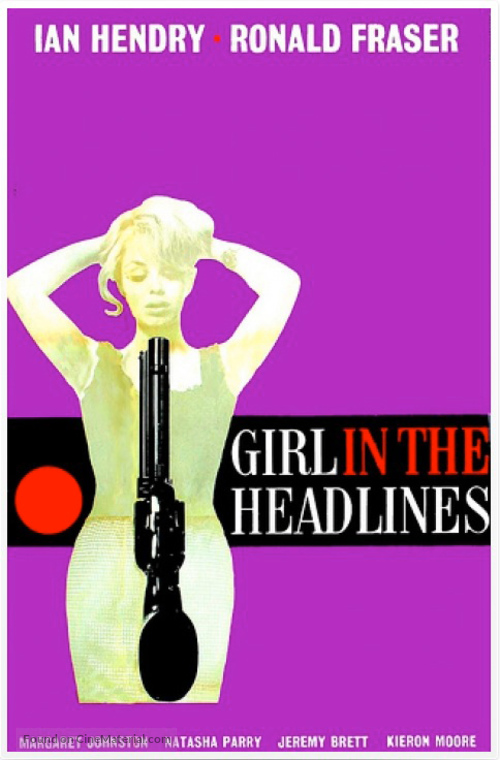 Girl in the Headlines - British Movie Poster