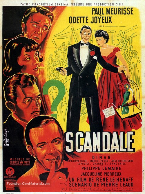 Scandale - French Movie Poster