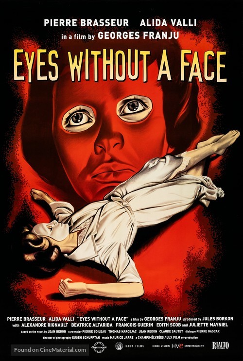 Les yeux sans visage - Re-release movie poster