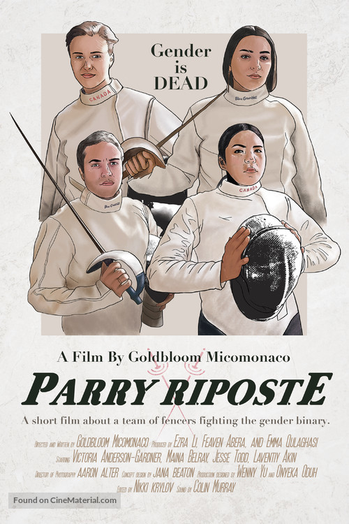 Parry Riposte - Canadian Movie Poster