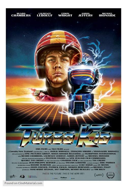 Turbo Kid - Canadian Movie Poster