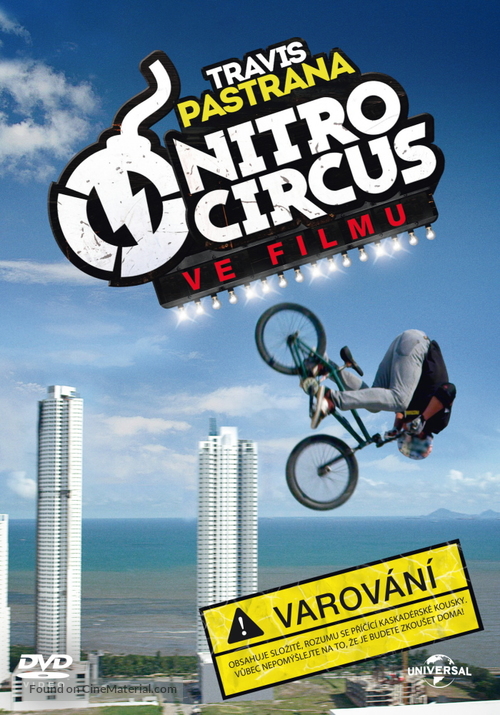 Nitro Circus: The Movie - Czech DVD movie cover
